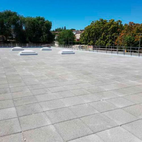 Edificio público Rehabilitación cubierta