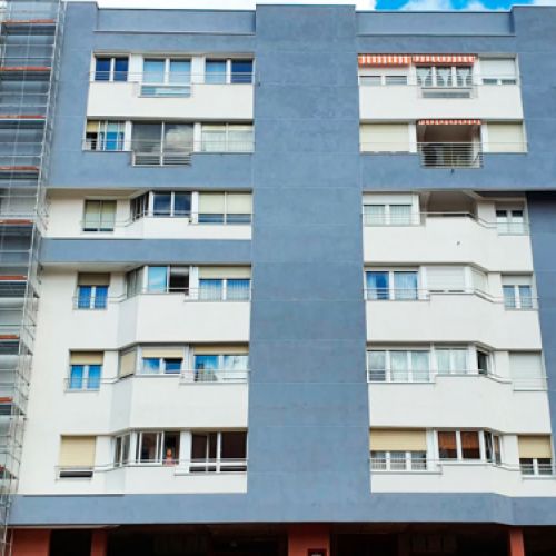 Aplicación SATE en Fachada