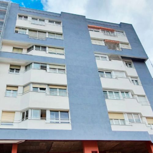 fachada con sistema SATE